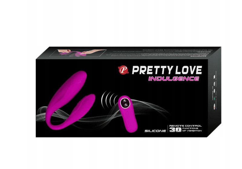 Pretty Love Indulgence parvibrator med fjernkontroll