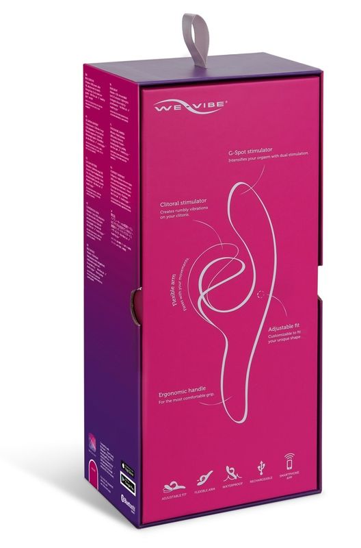 We-Vibe Nova 2 rabbitvibrator rosa