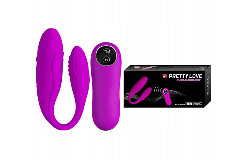 Pretty Love Indulgence parvibrator med fjernkontroll