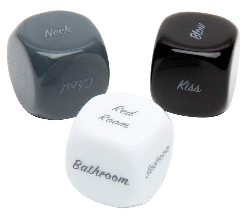 Fifty Shades of Grey Play Nice Kinky Dice For Couples