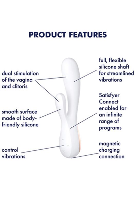 Satisfyer Mono Flex rabbitvibrator med app