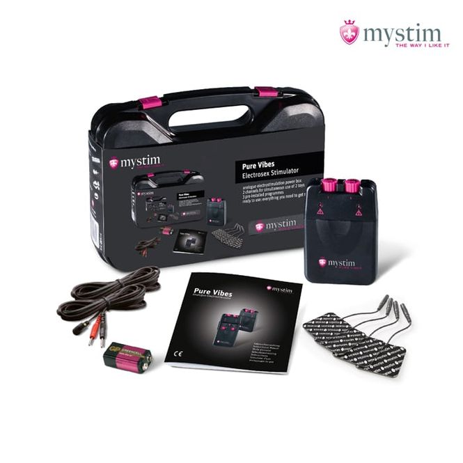 Hovedbilde Mystim Pure Vibes – Analog elektroboks med ...
