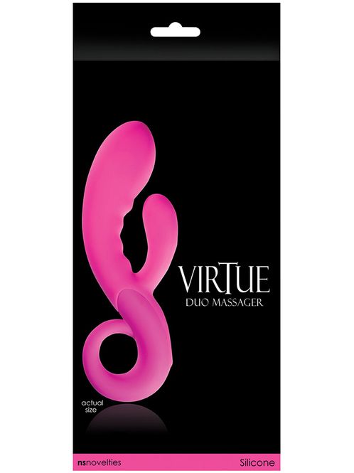 Hovedbilde Virtue Duo Pink rabbitvibrator 