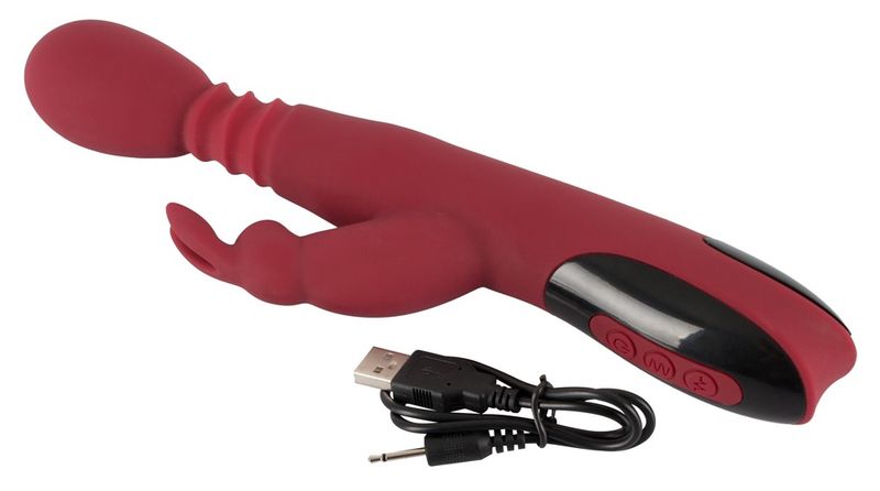 You2Toys Thrusting Rabbit Vibrator m. Varmning
