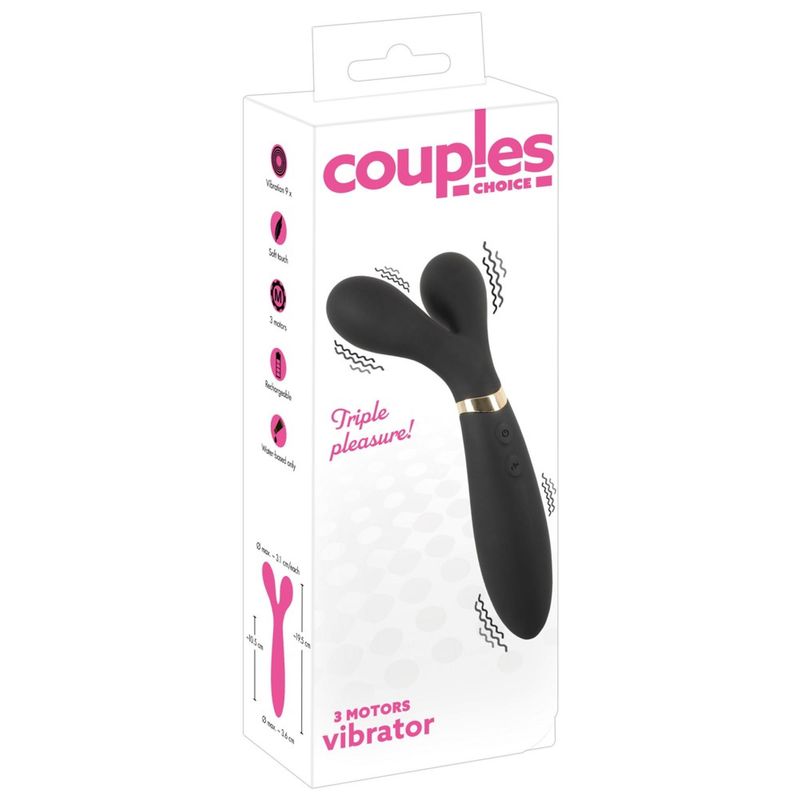 Couples Choice 3 Motors Vibrator